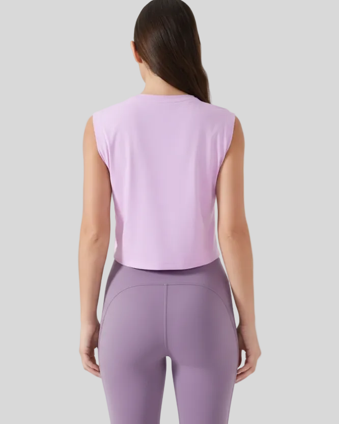 AirLite Cropped Active Tank