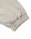 Closeup of elasticized sleeve cuff on Axis Bomber Jacket in Gray Camel