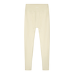 BaseLine High-Waisted Leggings in apricot, flatlay back view with clean silhouette