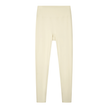 BaseLine High-Waisted Leggings in apricot, flatlay front view with high-waisted fit