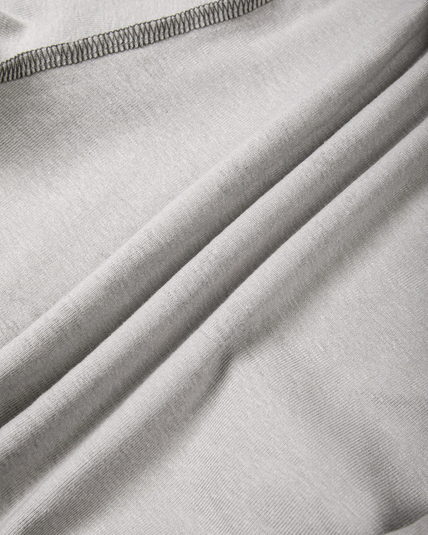 Interior fabric close-up highlighting the soft cotton blend construction