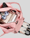 CarryForm Studio Bag upper view with highlighting pockets and spacious design