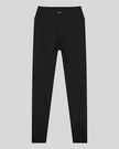 Contour Yoga Leggings in black with ruched back detail back view