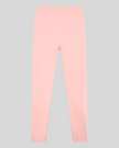 Contour Yoga Leggings in pink with high-rise waistband front view