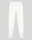 Contour Yoga Leggings in white with ruched back detail back view