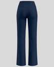 Contour Yoga Pants in Navy Blue back view
