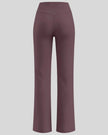 Contour Yoga Pants in Plum Purple back view