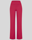 Contour Yoga Pants in Rose Red front view