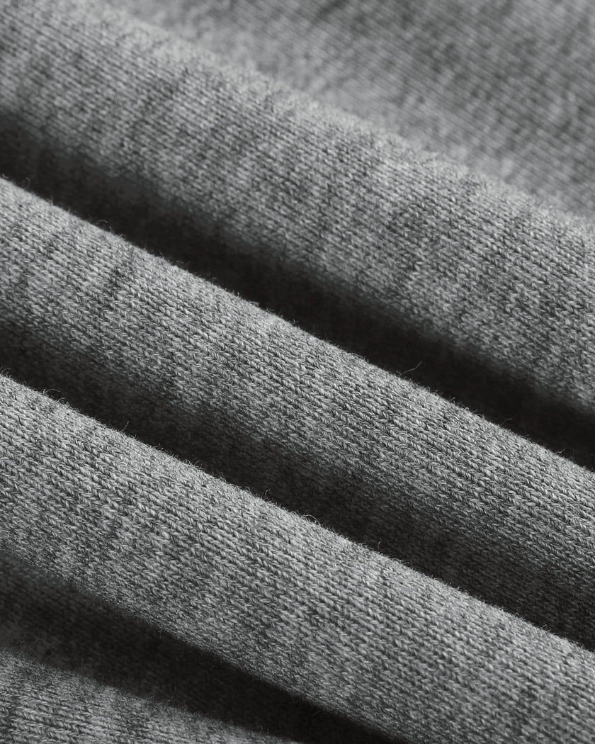 Closeup of Flower Gray cotton-blend fabric on ContourEase Stand Collar Jacket