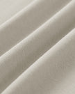 ContourEase V-Neck Maxi Dress in Light Gray, closeup of soft stretch viscose-blend knit fabric