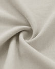 ContourEase V-Neck Maxi Dress in Light Gray, detailed view of smooth medium-weight stretch knit texture