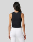 Back view of the ContourForm Studio Tank in black