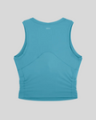 ContourForm Studio Tank in lake blue back view