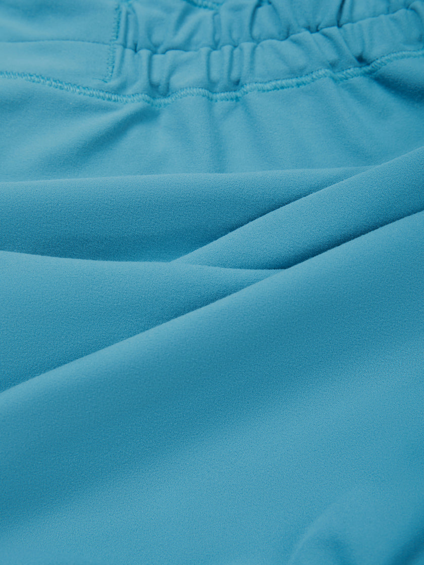 Lightweight stretch fabric detail of the ContourForm Studio Tank