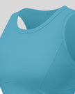 Angled view highlighting the sculpted fit of the ContourForm Studio Tank