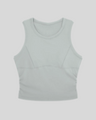 ContourForm Studio Tank in light gray front view