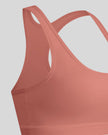 Athlesi CoreForm sports bra U shoulder straps closeup