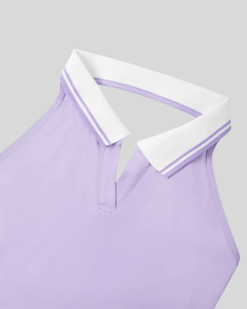 Athlesi CoreLine court dress collar neckline detail