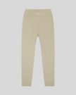 CoreLine High-Waisted Leggings in light gray, flatlay back view with high-waisted fit