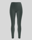 CoreLine Sculpt Leggings in gray, 3D front view with high-waisted sculpt fit