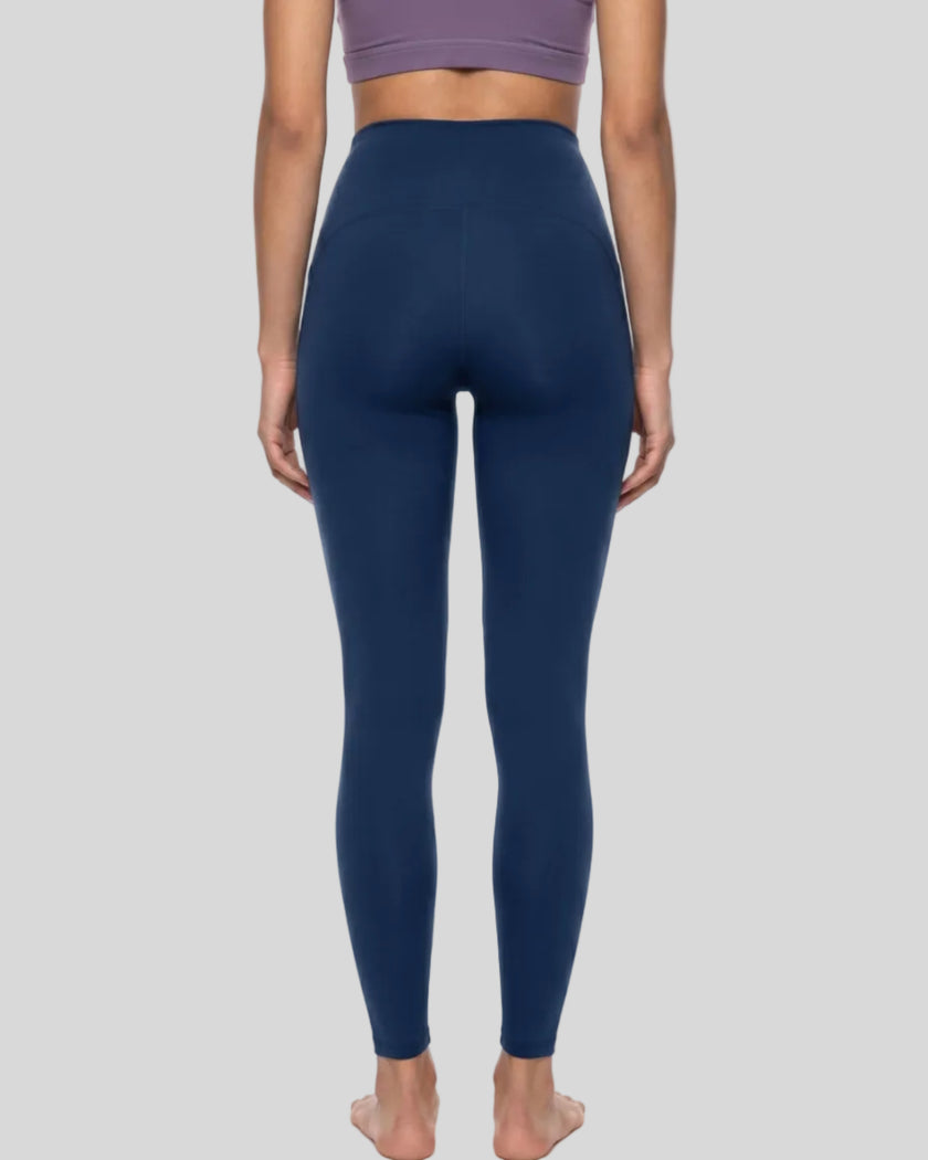 CoreLine Sculpt Leggings back view with smooth contour fit