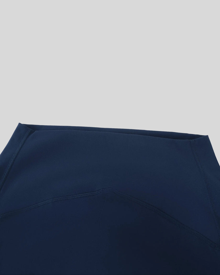CoreLine Sculpt Leggings front waistband closeup showing high-waisted support