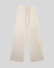 CoreLine Yoga Pants in Beige front view