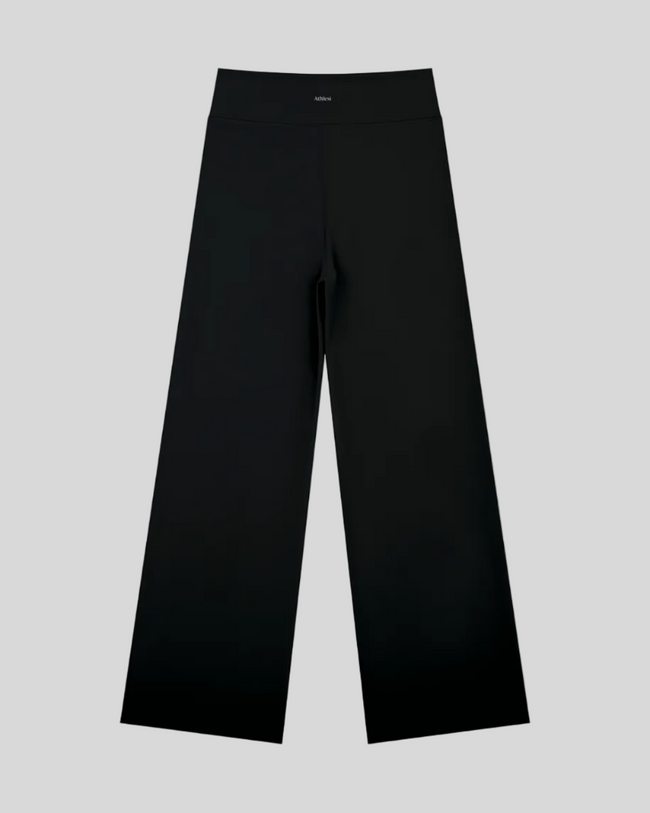 Back view of CoreLine Yoga Pants in Black