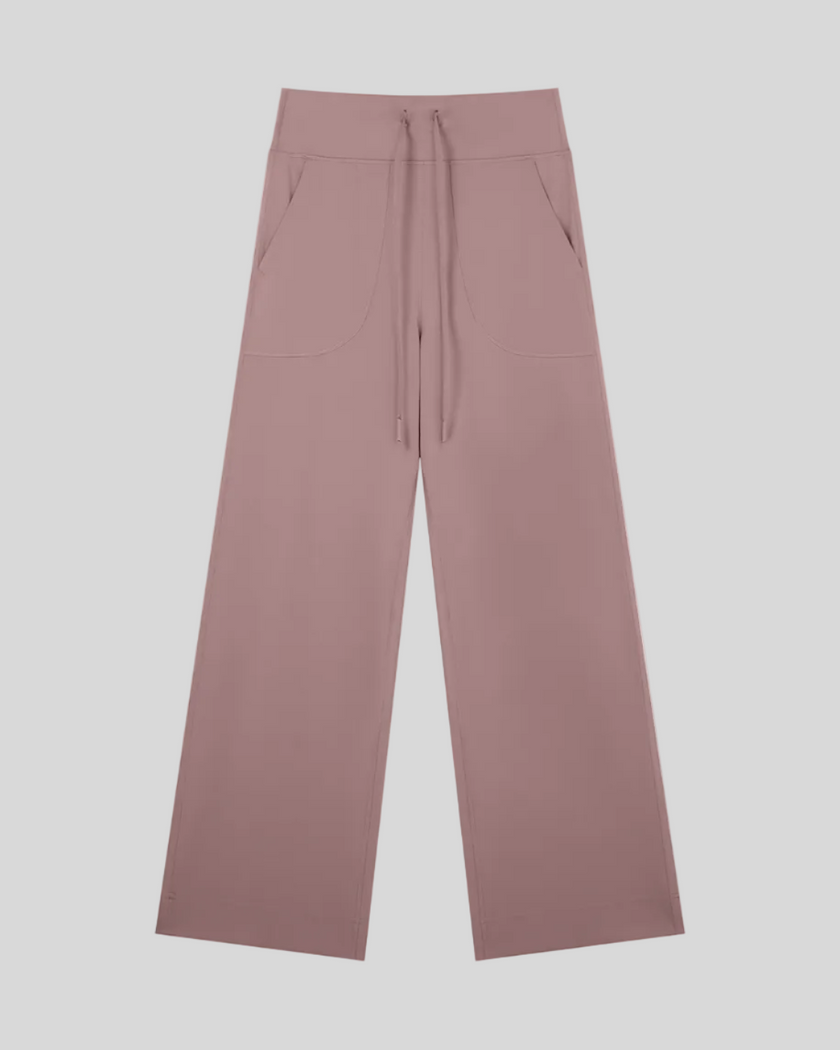 CoreLine Yoga Pants in Cameo front view