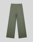 CoreLine Yoga Pants in Gray Green back view