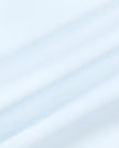 Athlesi CourtClub Full-Zip Dress in Water Blue, closeup of smooth stretch polyamide blend fabric.