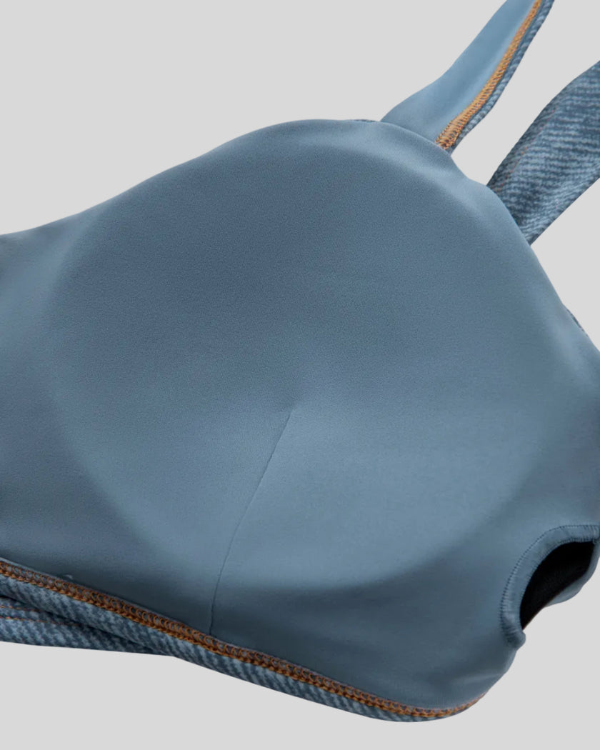 Interior padding detail of DenimForm Sculpt Bra