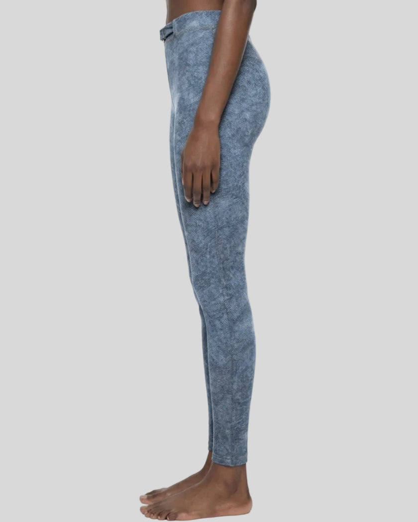 Side view of model wearing DenimForm Sculpt Legging