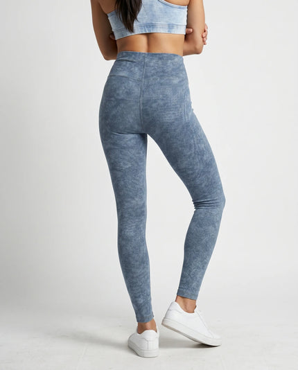 Back view of model wearing DenimForm Sculpt Legging