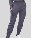 Athlesi EaseForm jogger pants lower body detail in gray