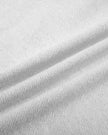 Cotton blend fabric detail of Everyday Cropped Hoodie in Flower Gray