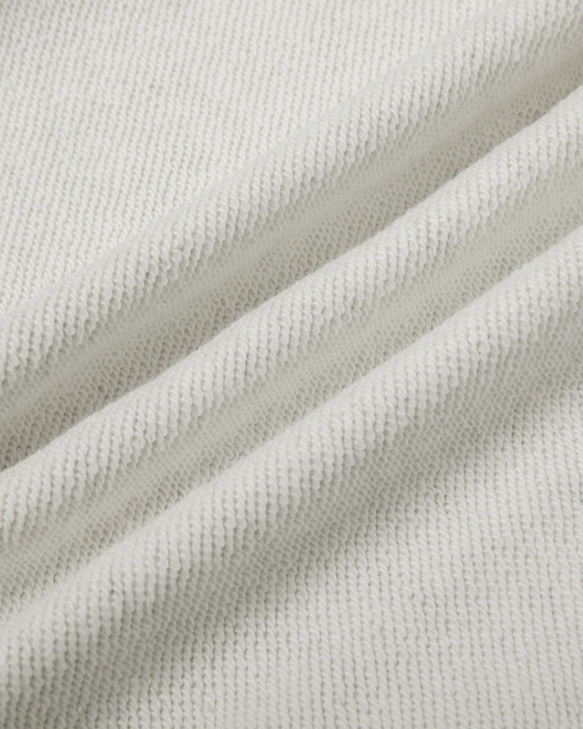 Cotton blend fabric detail of Everyday Jogger Pants in Flower Gray