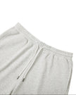 Drawstring waistband detail of Everyday Jogger Pants in Flower Gray