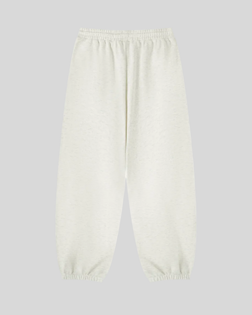 Everyday Jogger Pants in Oat Gray back view
