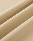 Closeup of soft cotton-blend fabric on Everyday Oversized Sweatshirt in Khaki