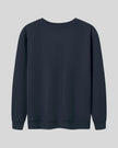 Everyday Oversized Sweatshirt in Navy Blue with drop shoulders back view