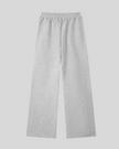 Everyday Straight Leg Sweatpants in Flower Gray back view showcasing the relaxed straight-leg fit