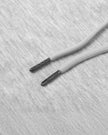 Close-up of the adjustable drawstring detail on the Everyday Straight Leg Sweatpants in Flower Gray