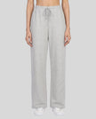 Model wearing the Everyday Straight Leg Sweatpants in Flower Gray viewed from the front