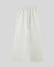 Everyday Straight Leg Sweatpants in Oat Gray back view showcasing the relaxed straight-leg fit