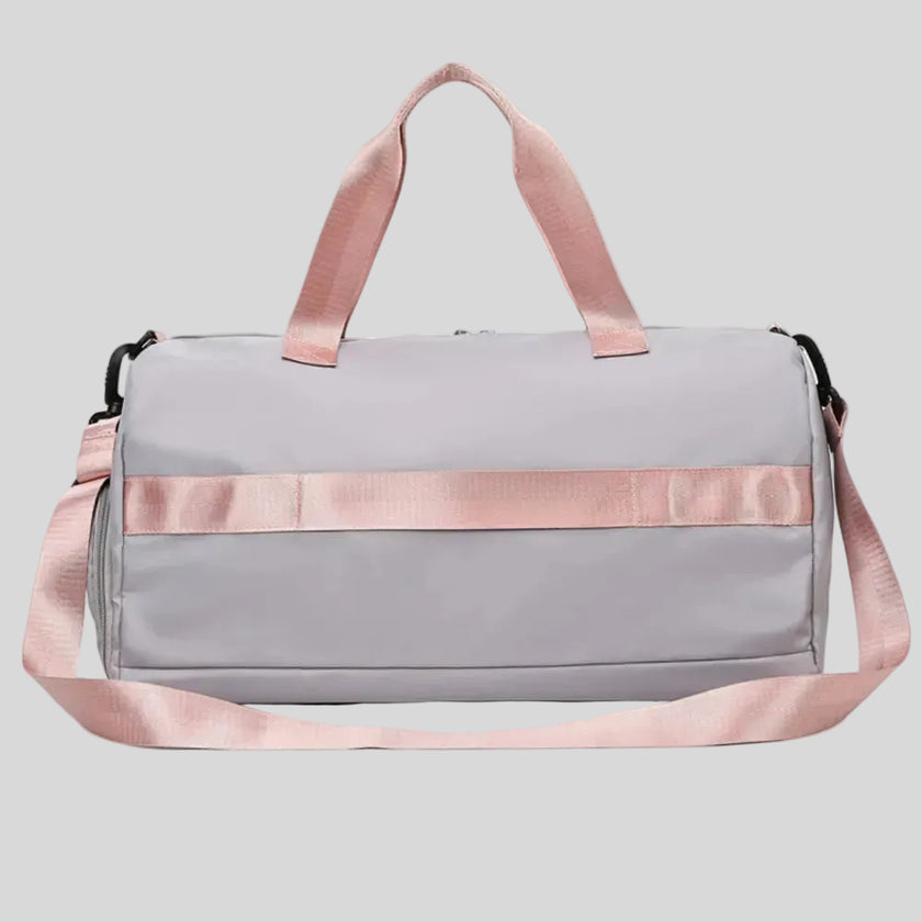 Back view of FlowHold Carry Bag highlighting clean structure and strap detail