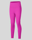 Smoothing fit of FlowLine Hold Legging in Hot Pink - Athlesi