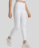 Body-hugging silhouette of FlowLine Hold Legging in White - Athlesi