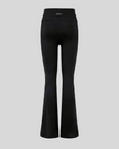 FormLine Flare Leggings in black, 3D back view, high-waisted fit with flared leg