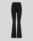 FormLine Flare Leggings in black, 3D front view, high-waisted flared silhouette